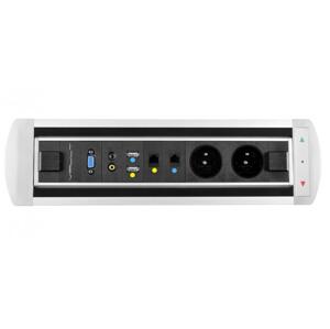 OFFICE PRO Elektrifikace Vault BTCZ 012 - zásuvky na pracovní stůl