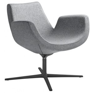 LD SEATING Konferenční křeslo RELAX,RE-S-RA,F27-N1, kříž hliník černý