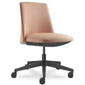 LD SEATING Kancelářské křeslo MELODY DESIGN 775-FR, F40-N1, kříž hliník černý