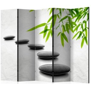 Murando DeLuxe Paraván Zen Stones II 5ti dílný