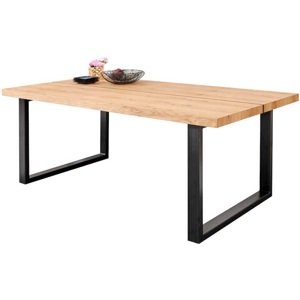 MEBLE PYKA Jídelní stůl MATIN s dělenou deskou 90-180 cm