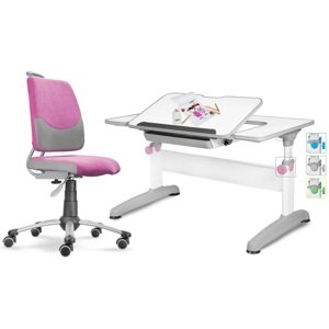 MAYER Dětský set Actikid A3 růžový UNIQ