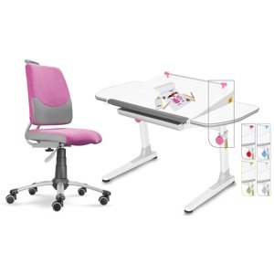 MAYER Dětský set Actikid A3 růžový W58