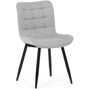 AUTRONIC jídelní židle HC-462 SIL2 světle šedá
