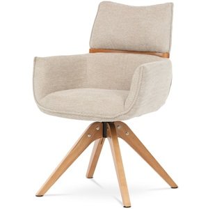 AUTRONIC jídelní židle DCH-D1348 CRM2 béžová