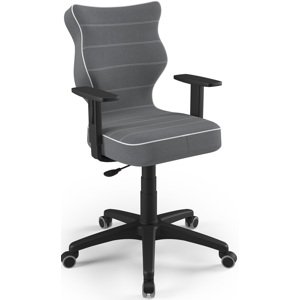 ENTELO Dětská židle DUO Black 6, šedá Jasmine 33