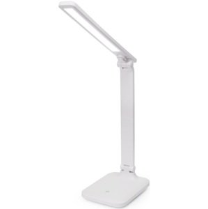 PALA  Platinet stolní LED lampa Remus 5W stmívatelná, dotykové ovládání, USB port, bílá