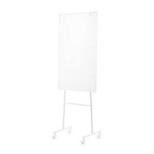 Mobilní flipchart, bílý