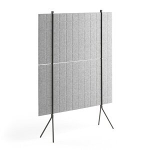 Paraván Split, 1200x1500 mm, světle šedý
