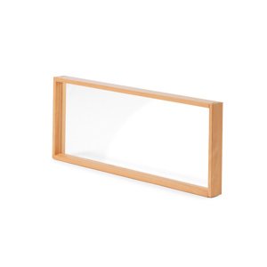 Paraván Duo - nástavec, 1000x400 mm, buk, sklo