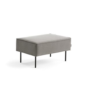 Otoman COPENHAGEN PLUS, textilní potah, taupe