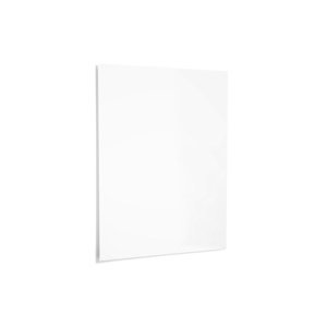 Bílá magnetická tabule AIR, bez rámu, 990x1190 mm