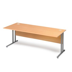 Kancelářský stůl Flexus 180 x 80 cm, světle hnědá