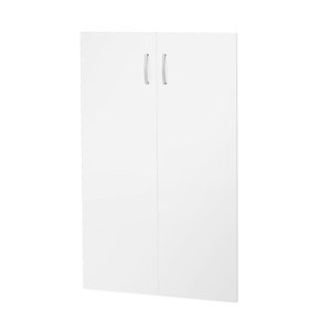 Dveře ke skříním Flexus 121 cm, bílá
