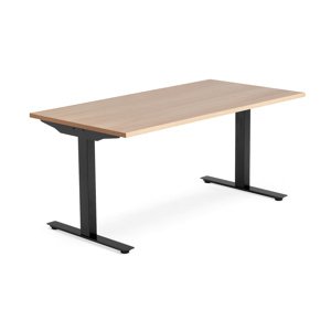 Psací stůl Modulus 160 x 80 cm, světle hnědá