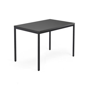 Psací stůl Modulus 4 nohy 120 x 80 cm, černá