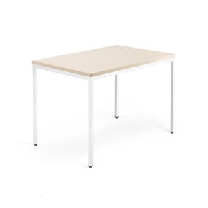 Psací stůl Modulus 4 nohy 120 x 80 cm, béžová