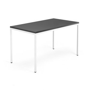 Psací stůl Modulus 4 nohy 140 x 80 cm, černá