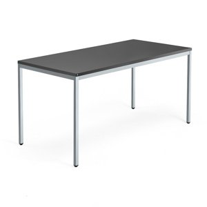 Psací stůl Modulus 4 nohy 160 x 80 cm, černá