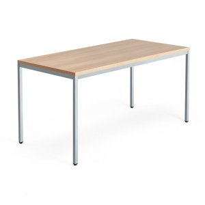 Psací stůl Modulus 4 nohy 160 x 80 cm, světle hnědá