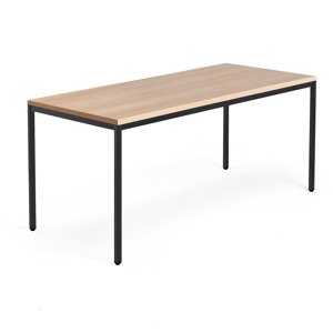 Psací stůl Modulus 4 nohy 180 x 80 cm, světle hnědá