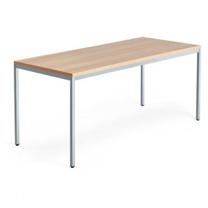 Psací stůl Modulus 4 nohy 180 x 80 cm, světle hnědá