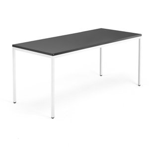 Psací stůl Modulus 4 nohy 180 x 80 cm, černá