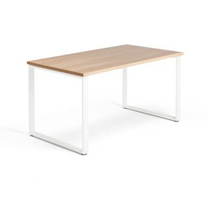 Psací stůl Modulus 140 x 80 cm, světle hnědá