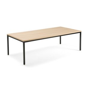 Jednací stůl Modulus 240 x 120 cm, světle hnědá