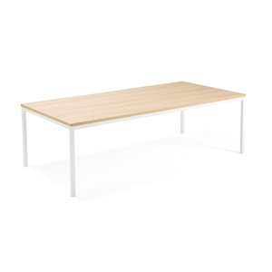 Jednací stůl Modulus 240 x 120 cm, světle hnědá
