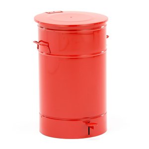 Nádoba na odpad Liston, 70 l, červená