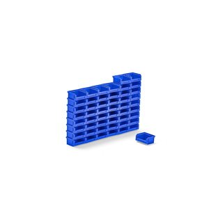 Plastový box Apart, 90x105x55 mm, bal. 50 ks, modrý