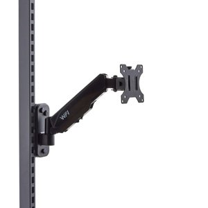 Držák na monitor k dílenskému stolu ROBUST/SOLID/VERVE, nastavitelné rameno, plynový píst, 8 kg