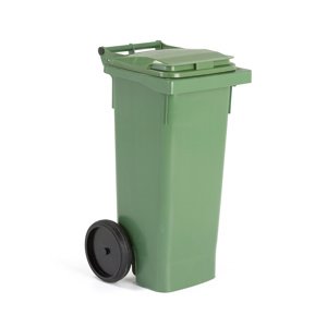 Plastová nádoba na odpad Classic, 80 l, zelená