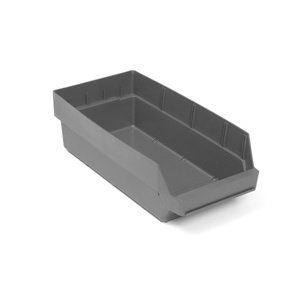 Skladová nádoba Reach, 500x240x150mm, recyklovaný plast, šedá