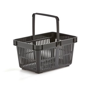 Nákupní košík, 26 l, černý