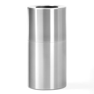 Odpadkový koš Milford, 70 l, hliník