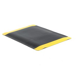 Průmyslová rohož Super Plus, šířka 1220 mm, metráž, žlutá/černá