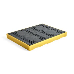 Záchytná vana na 4 sudy, polyetylenová