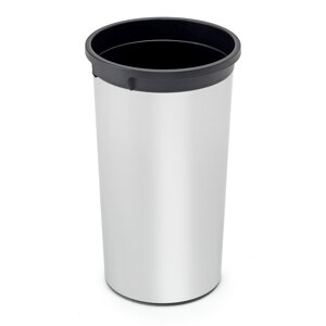 Odpadkový koš Bennet, 50 l, ? 380x730 mm, černý