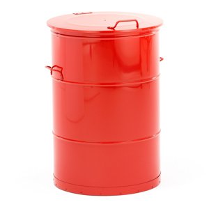 Nádoba na odpad Liston, 160 l, galvanizovaná