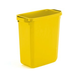 Koš na tříděný odpad Oliver, 60 l, žlutý