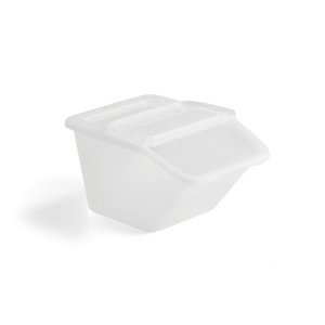 Úložný box, 295x560x395 mm, 34 l, bílý