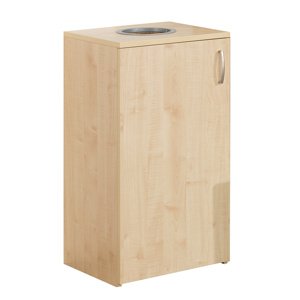 Skříňka na odpad, na stojan na odpadkové pytle, bříza