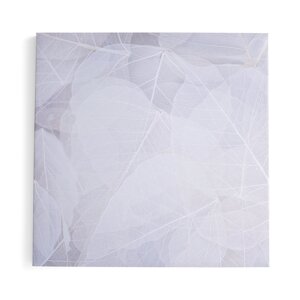 Akustický panel IMAGE, zimní listí, 1200x1200 mm, béžová