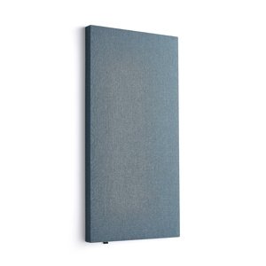 Akustický panel POLY, obdélník, 600x1180x56 mm, nástěnný, světle modrá