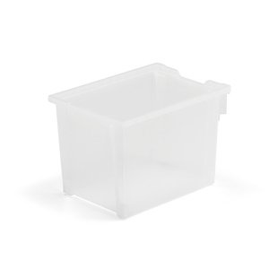 Plastový box IDA, 427x312x225 mm, průhledný