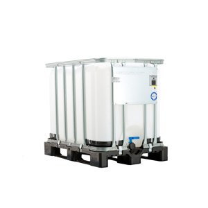 IBC kontejner, plastová paleta, 600 l