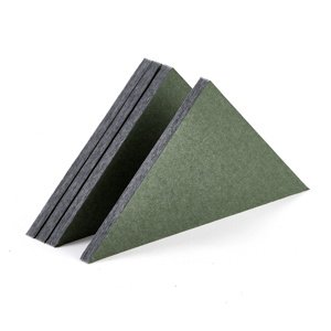 Akustický panel PATTERN, 600x600x40 mm, bal. 4 ks, zelený