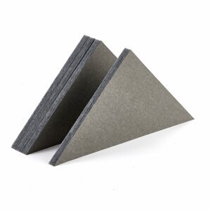 Akustický panel PATTERN, 600x600x40 mm, bal. 4 ks, světle hnědý